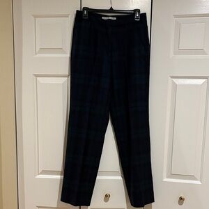 Tommy Hilfiger women's Dark Plaid Dress Pants